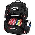 Latitude 64 Luxury E4 Backpack Disc Golf Bag | 20+ Disc Capacity | Multiple Storage Pockets | Water Bottle Holder | Frisbee G