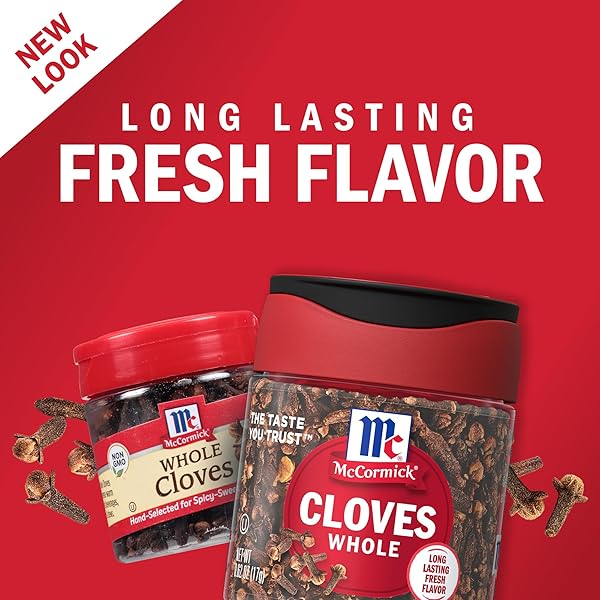 MCCORMICK WHOLE CLOVES, 0.62 OZ