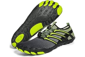 z-joyee Mens Women Water Sport Shoes Barefoot Quick-Dry Aqua Socks for Beach Swim Surf Yoga Exercise