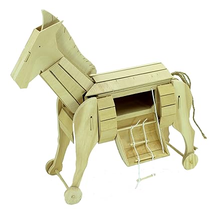 Pathfinders Premium Trojan Horse Wooden Stem Kit