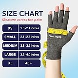 Dr. Arthritis Doctor Developed Arthritis Gloves & Handbook Grey S view 2