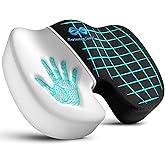 Everlasting Comfort Memory Foam Seat Cushion - Office Chair Cushion for Work, Travel, Car Support Pillow for Driving - Coussi