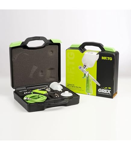 Amazon.com: Grex GCK02 Airbrush Combo Kit with Tritium.TS3