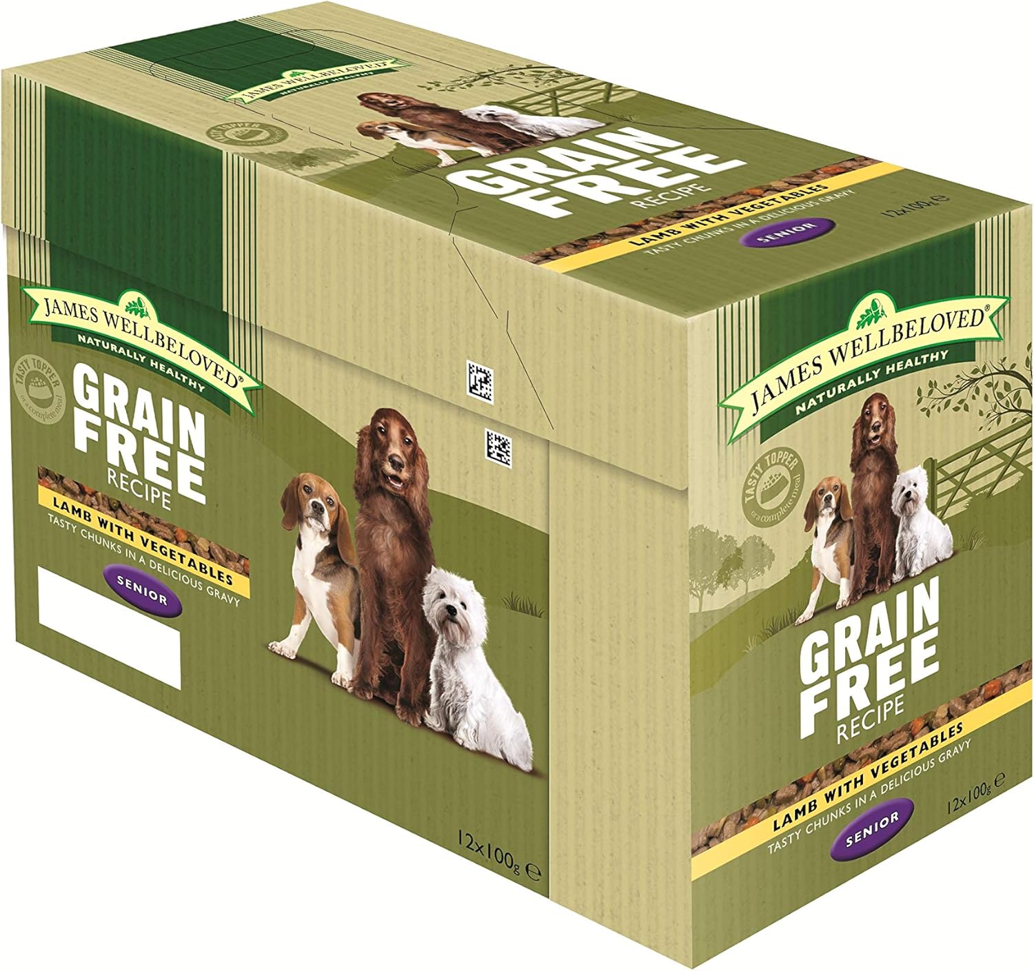 james wellbeloved grain free senior dog food