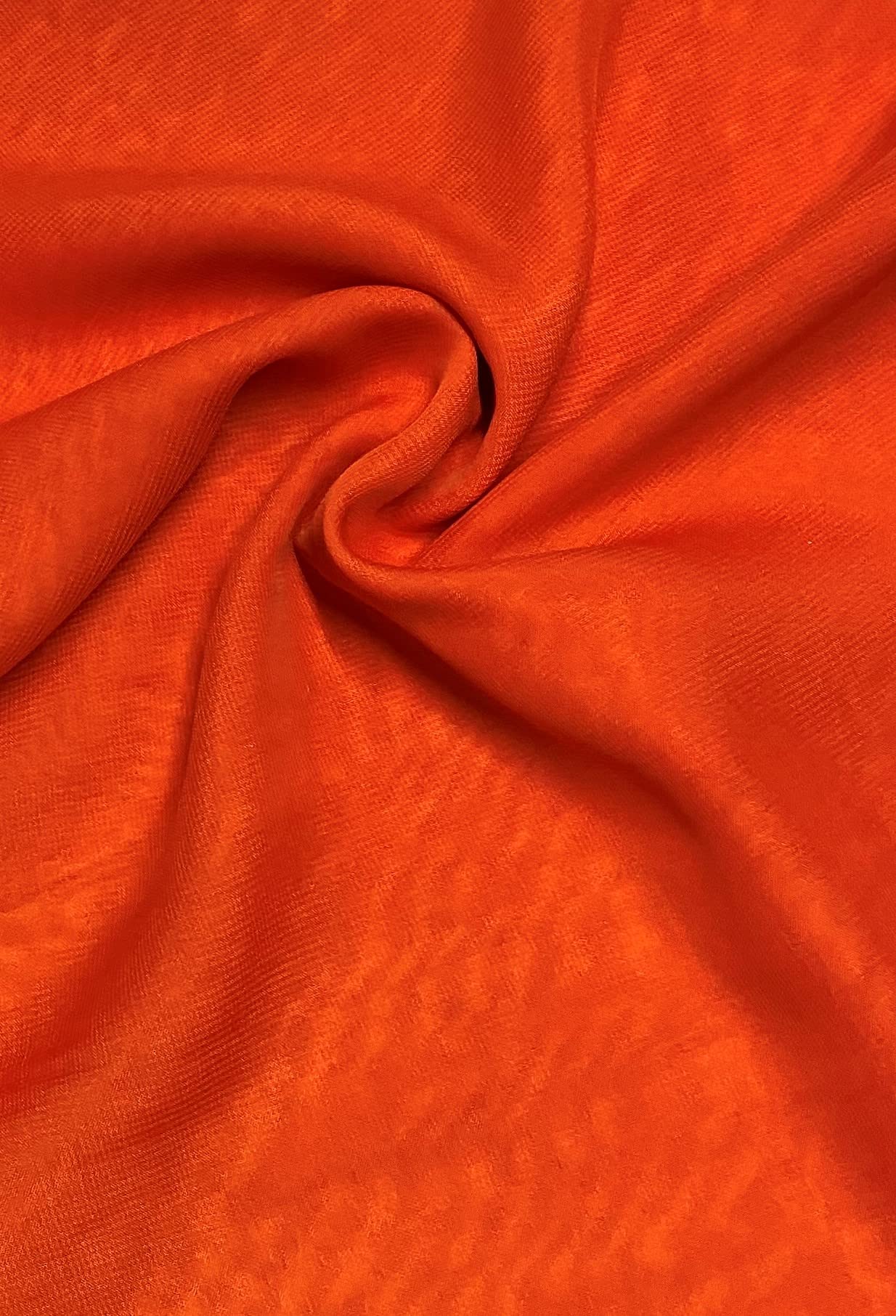 Fancy Textiles 100% Polyester Chiffon Fabric 60'' Wide (2 Meter, Orange) โ image 1