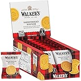 Walker's Shortbread Rounds, Pure Butter Shortbread Cookies, Snack Pack, 1.2 Oz (Pack of 22)