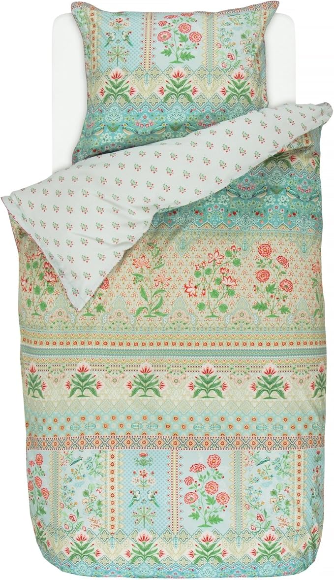Pip Studio bedding Percale Darjeeling with Multiple Flowers/Birds, 100