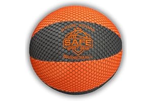 Safe Sport Gear The House Basketball - HouseHoops Basketball - Realistic Texture and Bounce - Will Not Scuff or Scratch Floors and Walls