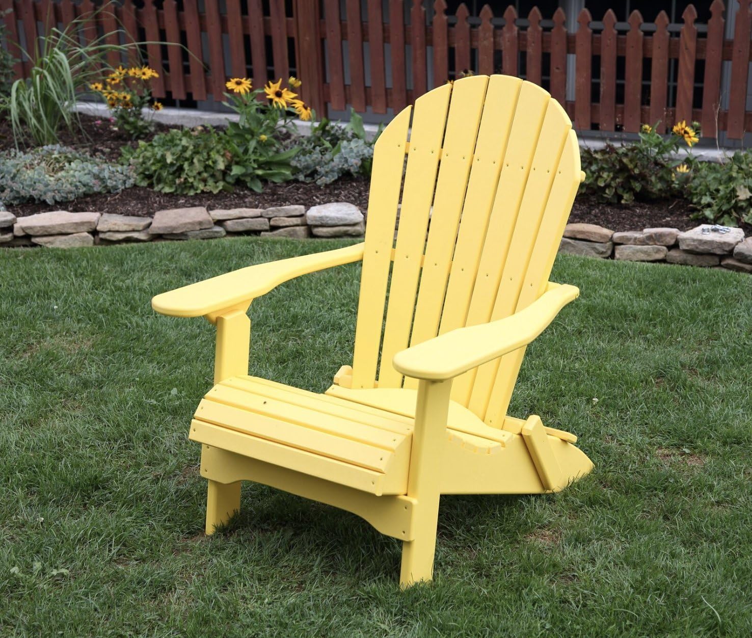 poly folding adirondack chair