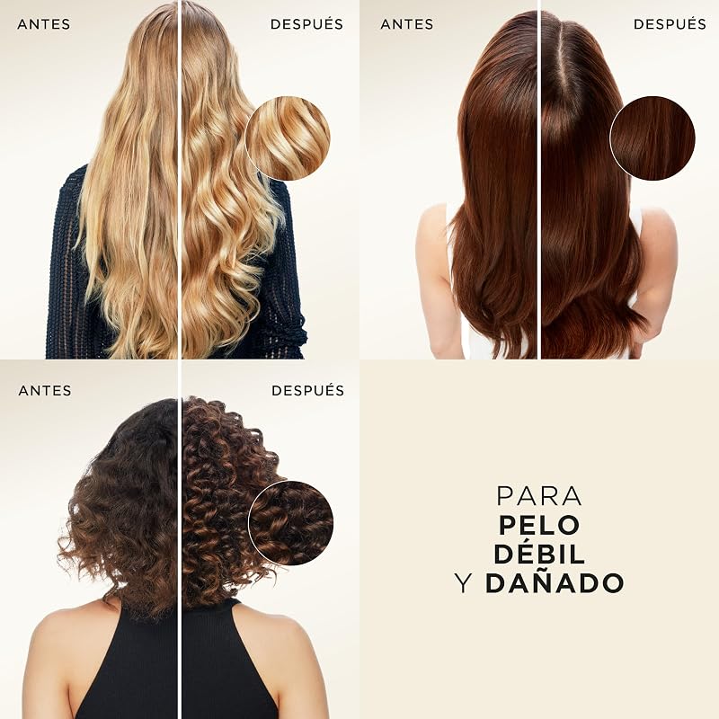 Pantene pro-v repara e protege o condicionador com dispensador de 800ml para cabelos secos e danificados. leve, de uso diário, aparência não gordurosa. com provitamina b5 e mistura de nutrientes. nutri-plex ativo