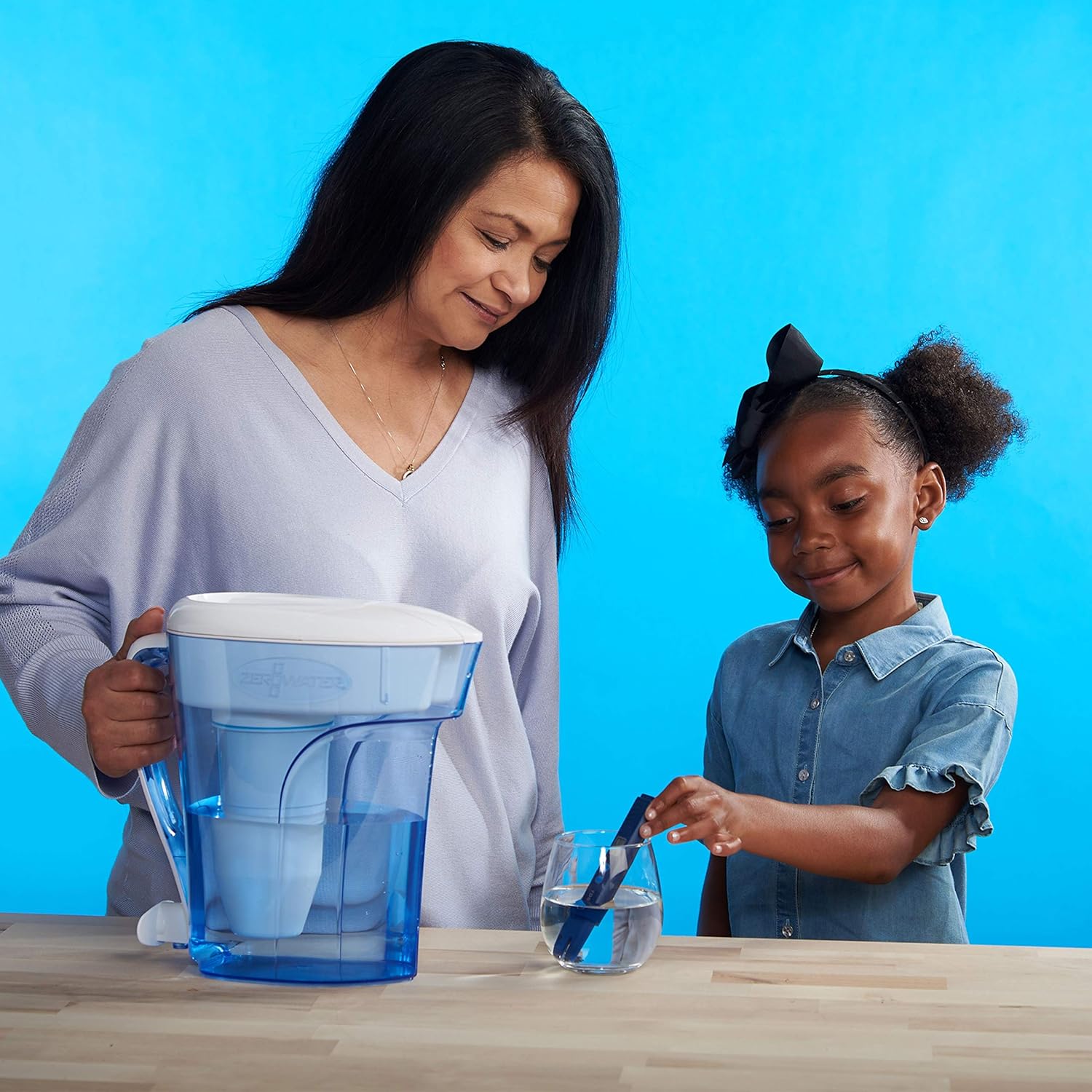 ZeroWater ZP-010, 10 Cup Water Filter Pitcher with Water Quality Meter: Pitcher Water Filters: Kitchen & Dining