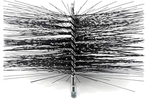 Midwest Hearth Square Wire Chimney Cleaning Brush (11-Inch Square) Made in USA