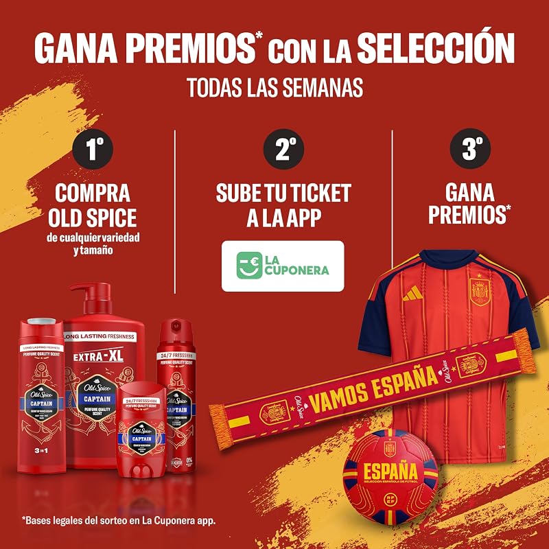Old spice tomorrowland desodorante em bastão, edição especial para homens 50 ml x 4, 48h de frescor