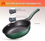 INTIGNIS Deep Non-Stick Frying Pan with Lid 30 cm GREBLON Coating view 4