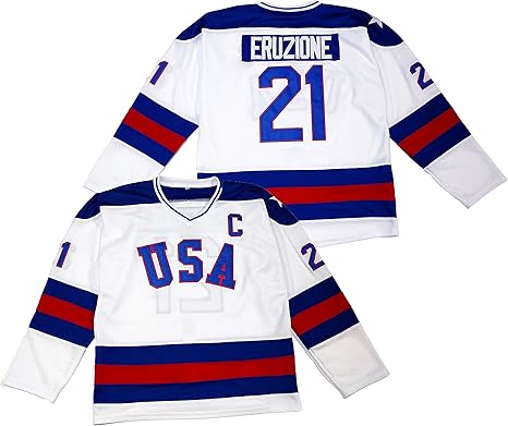 mike eruzione signed jersey