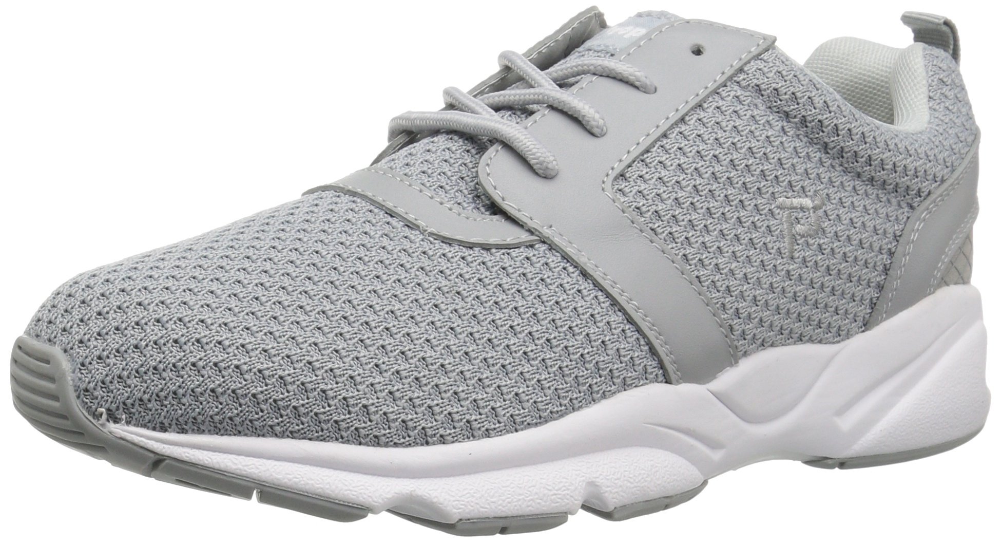 Propét Women Stability X Sneaker, Light Grey, 13 Narrow