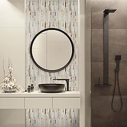 KASARO 6-Sheet Peel and Stick Backsplash Tiles for