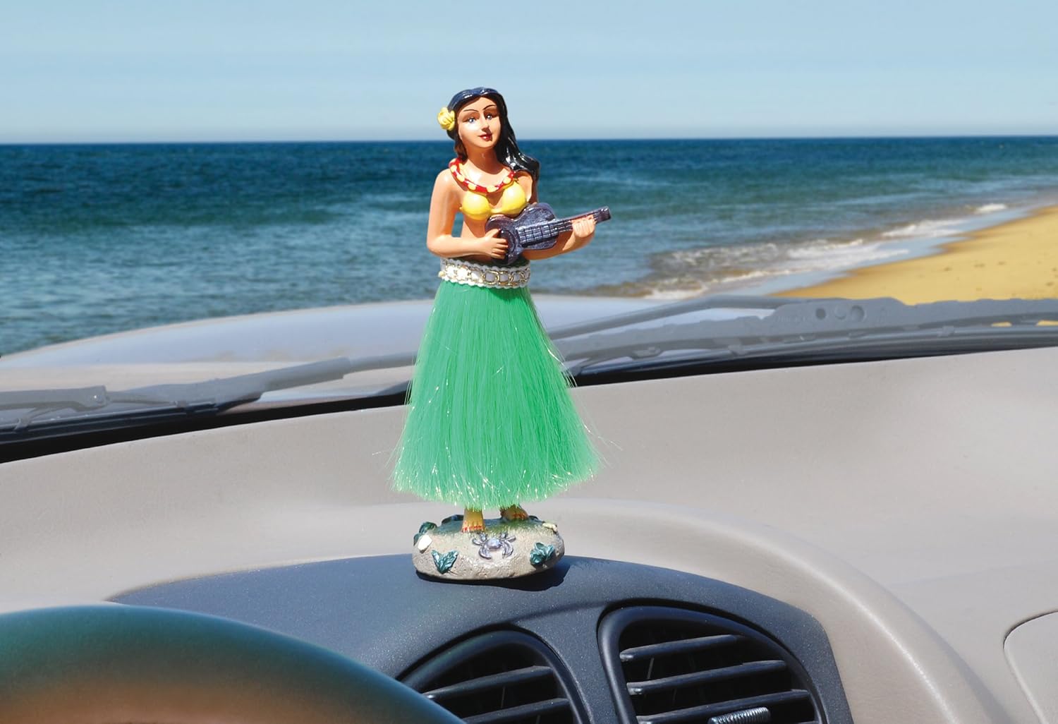 hula girl car accessory