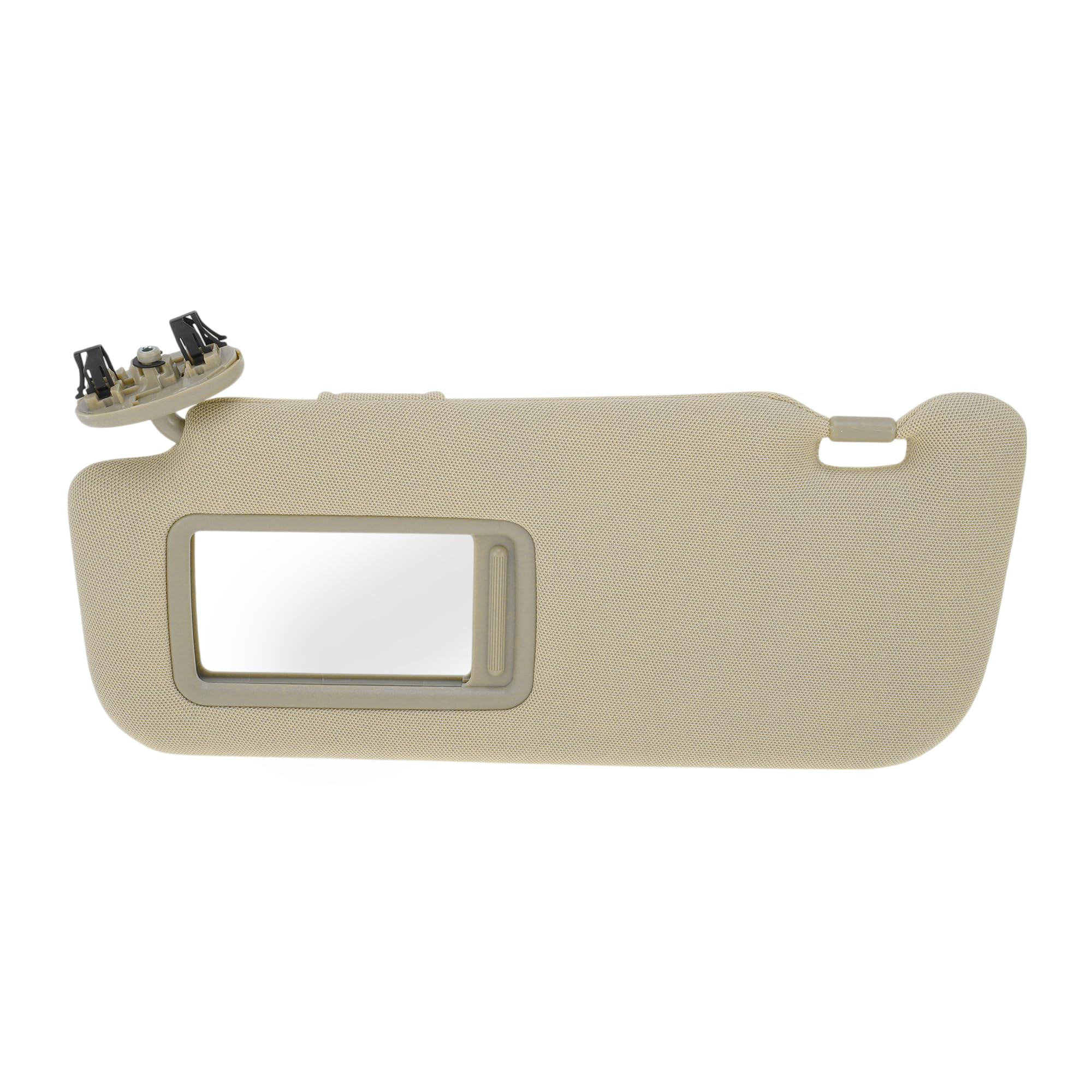 Photo 1 of Partuto Left Driver Side Sun Visor Fit for Toyota Corolla 2007-2013 Car Sun Visor Assembly W/Vanity Light & Mirror Replaces No.74320-02711-E0 Beige