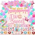 LXlucktim 150-Piece Donut-Themed 1st Birthday Party Decorations Kit For Girls - Backdrop, Balloons, Crown, Banner, Tablecloth & More