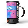 Stoke Voltaics Electric Kettle, Multi-Functional Portable Travel Water Boiler Cooker, 16 oz Electric Kettle for Coffee, Cooking, Popcorn Maker, Camping RV Essentials (Joulle Kettle Pot Blossom)