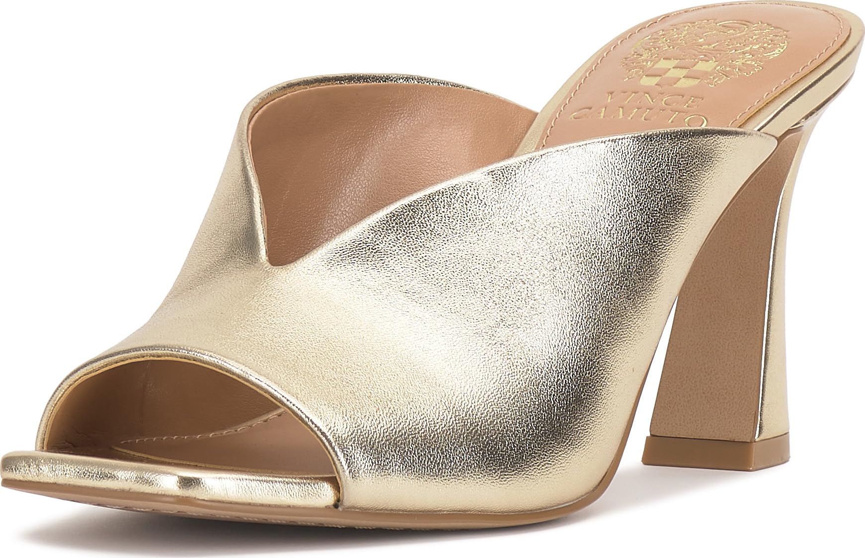 Vince Camuto Galeni Peep Toe High Heel Mule