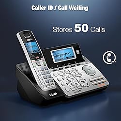VTech 2-Line Cordless Phone for Small Business or