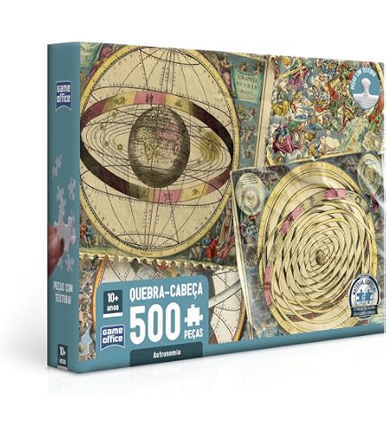 76-B0DVT3 – Educa Puzzle Orbis Terrarum 1000 Pièces – 68x48 Cm, Colle Fix Puzzle Incluse – Dès 14 Ans, Décoration Et Stimulation