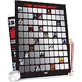 Top 100 Horror Movies Scratch Off Poster – Horror Movie Posters - Stunning Artwork by Hand - Scary Posters for Movie Poster Collectors - Scary Gifts for Men & Women (16.5" x 23.4", Unframed A2)