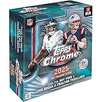 2025 Topps Chrome Football - Factory Sealed - Mega Box : Amazon.ca