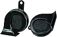 Amazon.com: HELLA 011225831 Black 12V BX Trumpet Horn Kit(Universal Fit