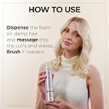 Wella Deluxe Curl Refresher Foam 200ml Moisturizing Anti Frizz Tapioca Starch view 4