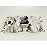 intake manifold Dual Plane for SBC Small Block Chevy 350 400 1956-1996 (Natural)