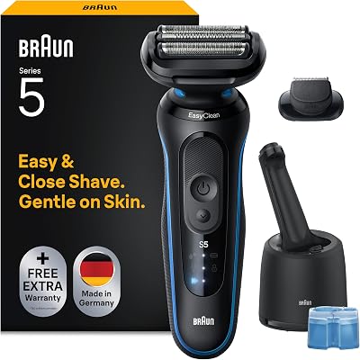 Rasoir Electrique Homme Series 5 52-B7200CC, Bleu