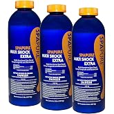 PureSpa Multi Shock Extra (2 lb) (3 Pack) - Pool Shock - Powder - Spa Water Treatment Chemical
