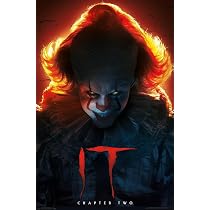IT (2017 Movie Poster) Stephen King - Pennywise - 24in x 36in ...