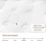 TeQsli Double Mattress 4ft6 135x190 25cm Gel Memory Foam 7-Zone Hybrid view 5
