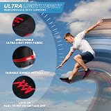 Get Fit Men’s Lightweight Cushioned Trainers - Breathable Mesh Running Shoes - view 5