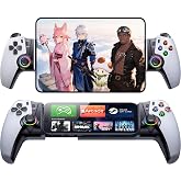 OKETY Bluetooth Mobile Game Controller for Switch 2 &amp; Switch &amp; Android &amp; iOS - iPad mini, TMR Joystick No Drift, Programmable Back Buttons, Turbo, RGB, 1000mAh Battery, Mobile Controller