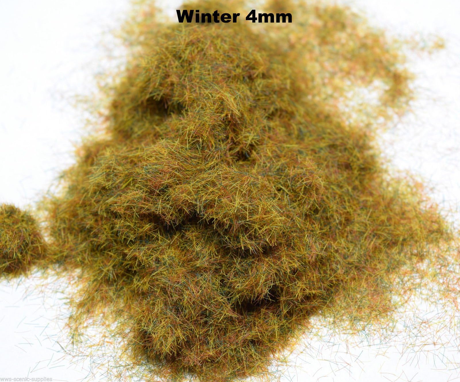 War World Scenics 4mm Winter Static Grass 20g – Railway Modelling Wargaming Terrain Model Diorama