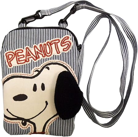 Amazon Peanuts ピーナッツ スヌーピー ポケット ポシェット フェイス バッグ 財布 おもちゃ
