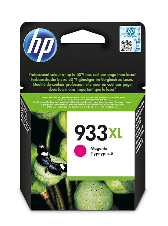 HP 933XL Rot Original Druckerpatronen mit hoher Reichweite für HP OfficeJet 7510, 7612, 7110, 6700, 6100, 6600