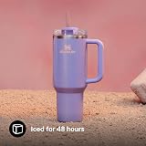 Stanley Quencher H2.0 FlowState 1.2L Periwinkle Shimmer Cold 11H view 4