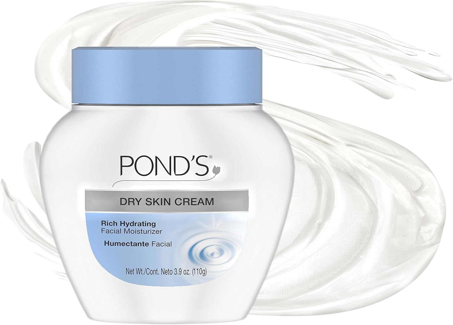 Ponds Dry Skin Cream - 3.9 Oz 110g, 110 g (Pack of 1) - Image 5