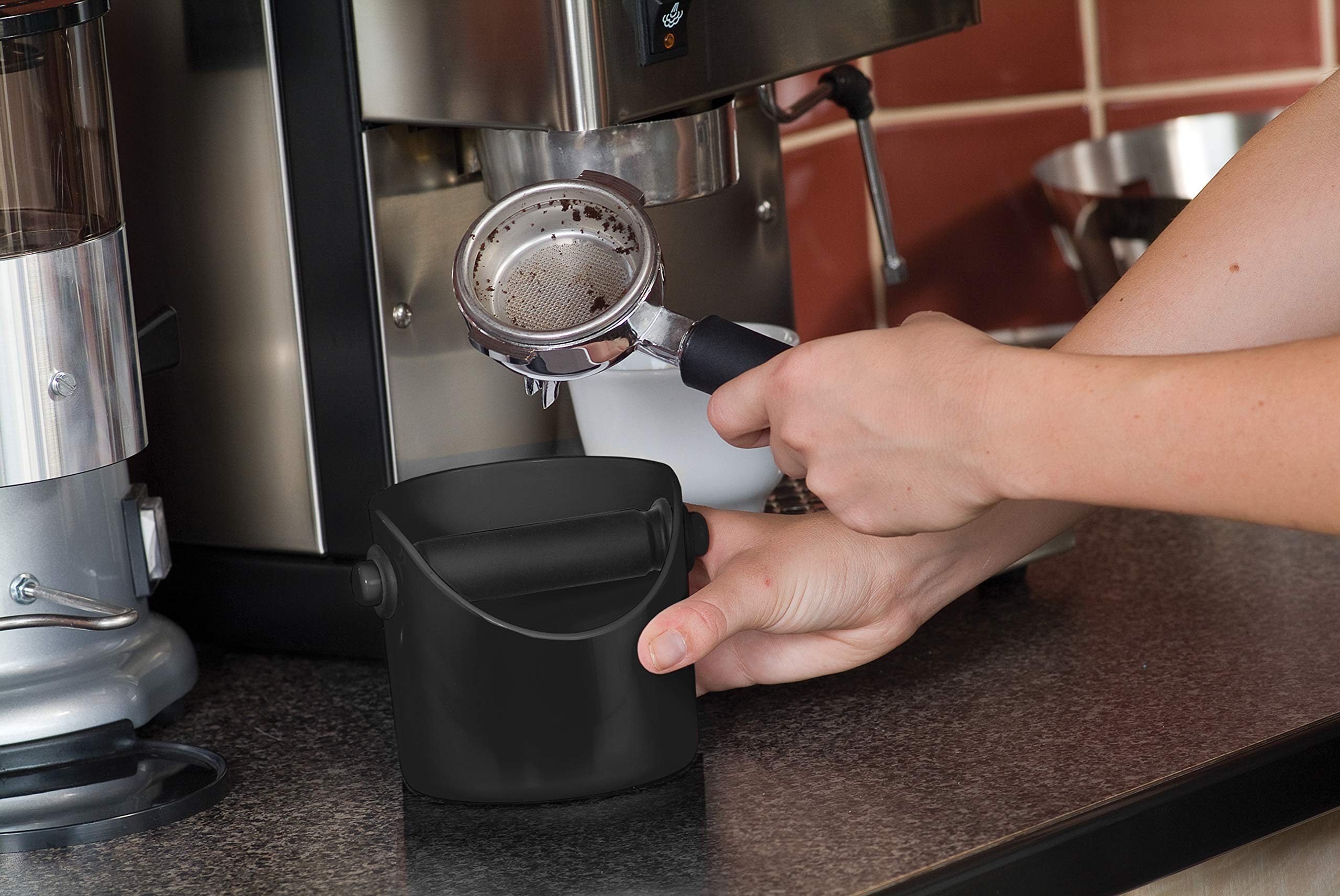 Dreamfarm Big Grindenstein Large Coffee Grind Knock Box and Espresso