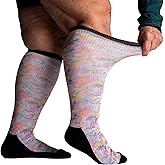 Viasox EasyStretch Diabetic Socks for Men & Women, Non Binding, Seamless Toe, Loose Fit