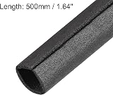 sourcing map Foam Pipe Insulation Tube 1.64ft L 2.34in ID 3.12in OD Heat view 3