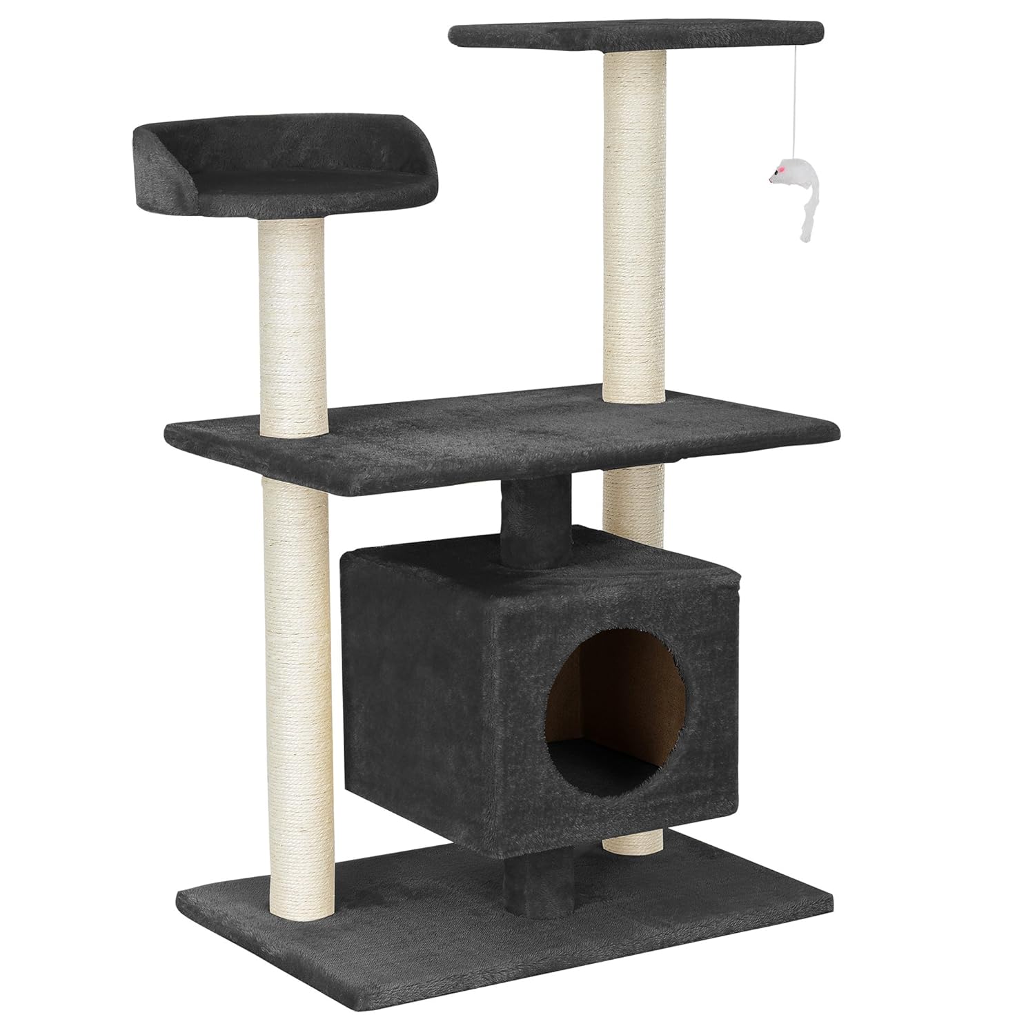 en casa Rascador Para Gatos Árbol Para Gatos Trepar Sisal Juguetes xxcm