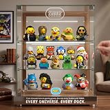 TUBBZ Jurassic Park Velociraptor Rubber Duck Mini Collectible Toy view 5