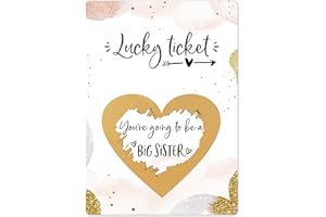 Joli Coon You're going to be a big sister - Scratch card - Big Sister announcement